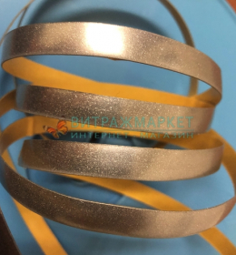 Свинцовая лента Decra Led Titanium 9 мм/50 м (серебро с блестками)